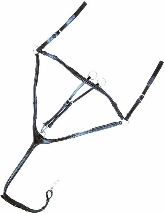 Kavalkade Breastplate "Diandro" Black 4 Kavalkade Breastplate "Diandro" Black - Image 4