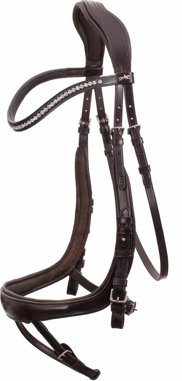 Schockemöhle Sports "Equitus Beta" Bridle Anatomic Line, Black 4 Schockemöhle Sports "Equitus Beta" Bridle Anatomic Line, Black - Image 4