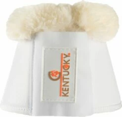 Kentucky Horsewear Sheepskin Leather Overreach Boots - Black -Pet Supplies Sales Shop 13563 bccbbd50