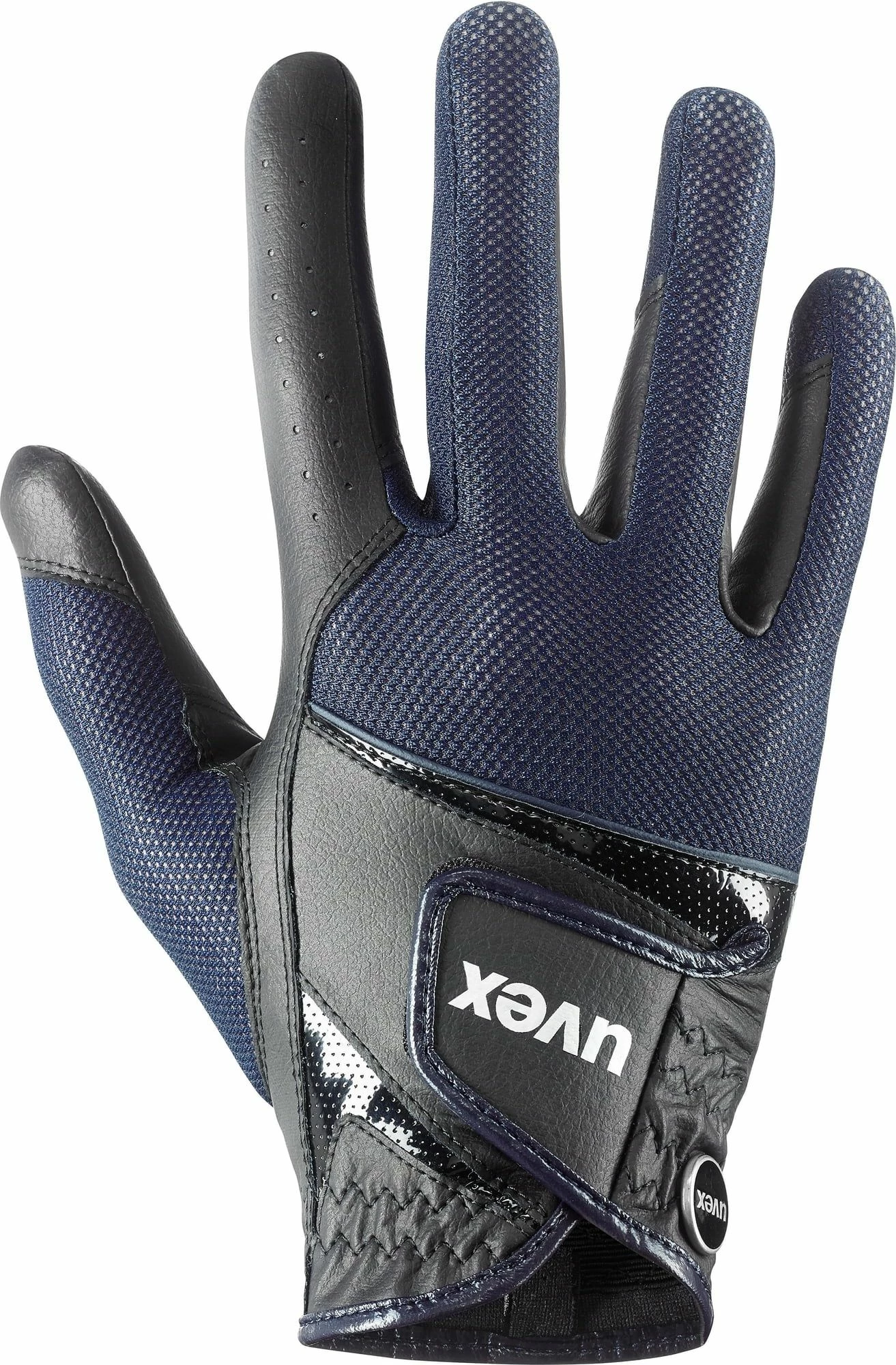 Uvex Riding Gloves "Sumair Black-Blue" 3 Uvex Riding Gloves "Sumair Black-Blue" - Image 3