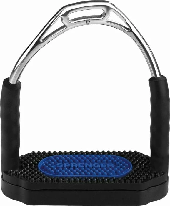Sprenger Bow Balance Stirrups, Stainless Steel Bronze, Tread Width 12 Cm 2 Sprenger Bow Balance Stirrups, Stainless Steel Bronze, Tread Width 12 Cm - Image 2