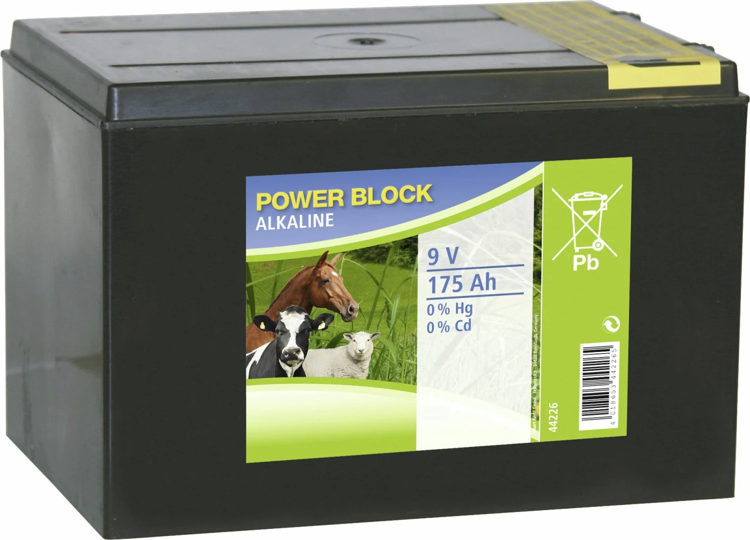 Kerbl Alkaline Battery "120Ah" Small Case 3 Kerbl Alkaline Battery "120Ah" Small Case - Image 3