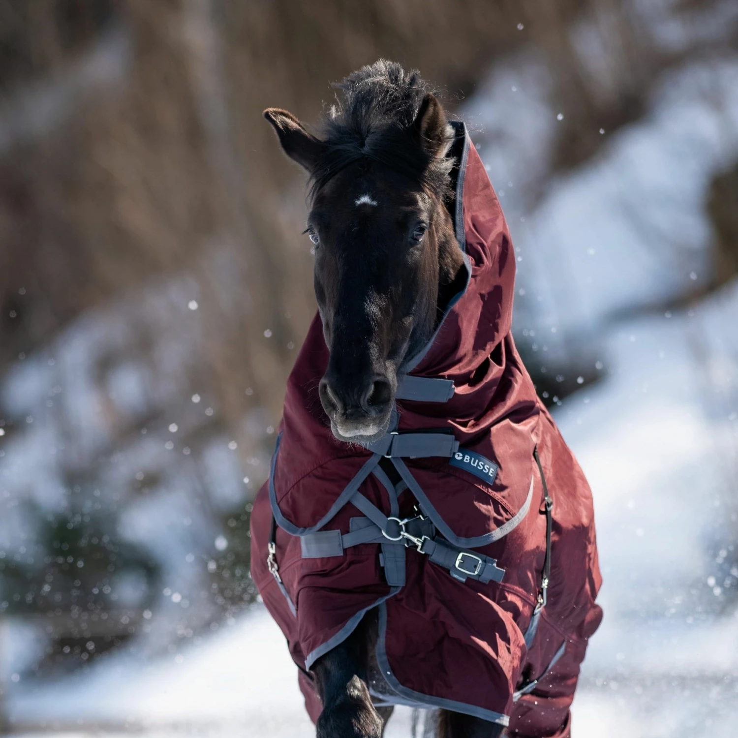 BUSSE FLEXIBLE PRO 100 Neckpiece, Navy (Grey) 4 BUSSE FLEXIBLE PRO 100 Neckpiece, Navy (Grey) - Image 4