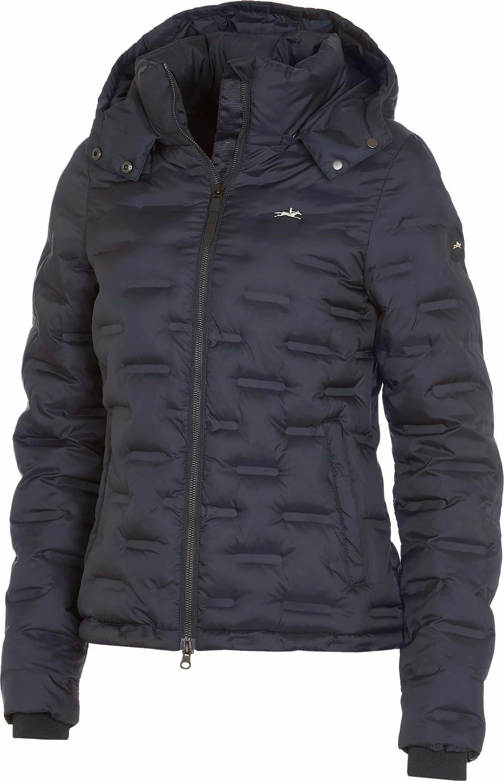 Schockemöhle Sports Cecilia Style Quilted Jacket, Bottle Green 2 Schockemöhle Sports Cecilia Style Quilted Jacket, Bottle Green - Image 2