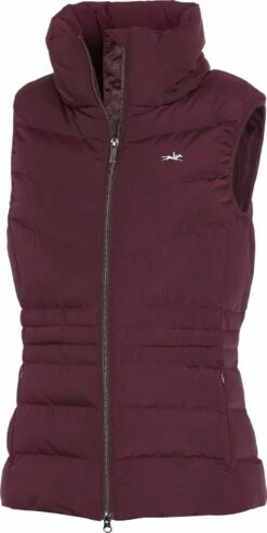 Schockemöhle Sports Merle Style Quilted Waistcoat, Wine -Pet Supplies Sales Shop 31155 51872f94 1