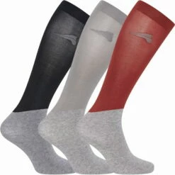 Euro-star ESGina Socks - 3-Pack, Black-Grey Mel.-Pomegranate -Pet Supplies Sales Shop 31191 a91751c5