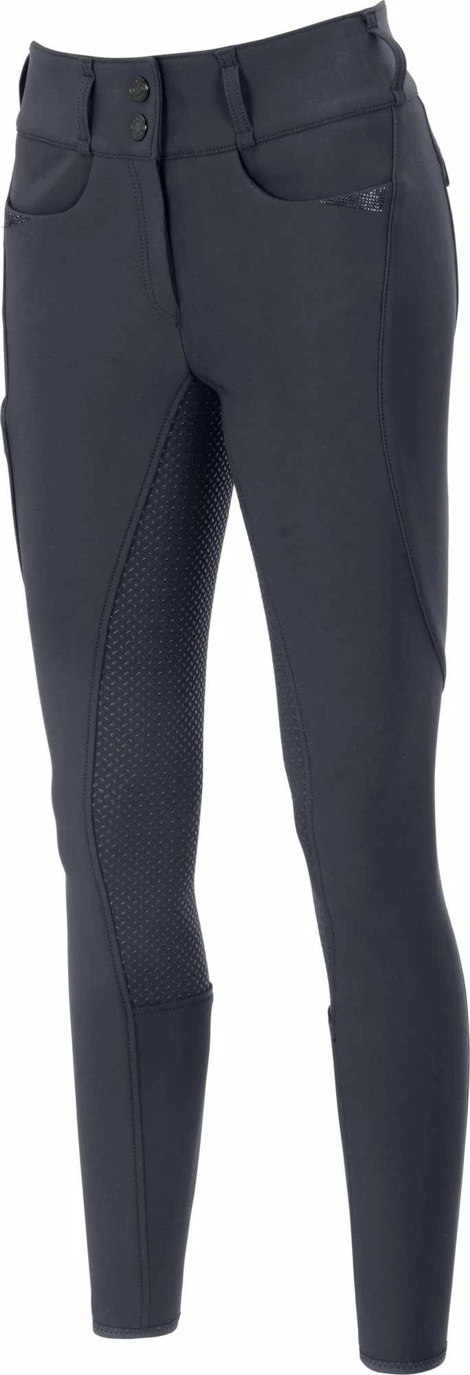 PIKEUR LAURE Softshell Winter Breeches, Brocade Brown 4 PIKEUR LAURE Softshell Winter Breeches, Brocade Brown - Image 4