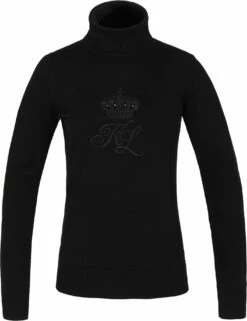 Kingsland "KLraylee" Knit Turtleneck Jumper, Black -Pet Supplies Sales Shop 32849 53e44d7e 1