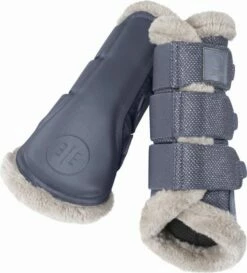 ESKADRON GLITTER MESH Faux Fur Tendon Boots, Black -Pet Supplies Sales Shop 33351 57003e7b