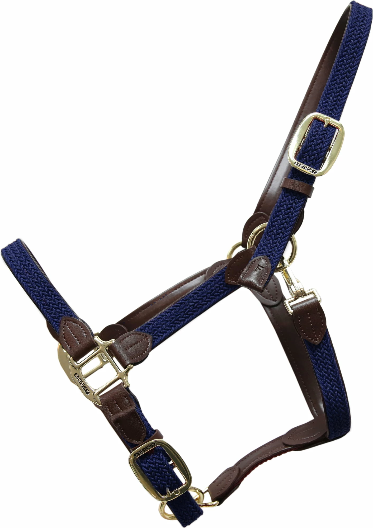 Kentucky Horsewear Braided Nylon Halter - Grey 2 Kentucky Horsewear Braided Nylon Halter - Grey - Image 2