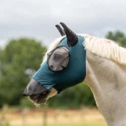 BUSSE TWIN FIT FLEXI PLUS Fly Mask, Teal -Pet Supplies Sales Shop 33943 01fcdaef