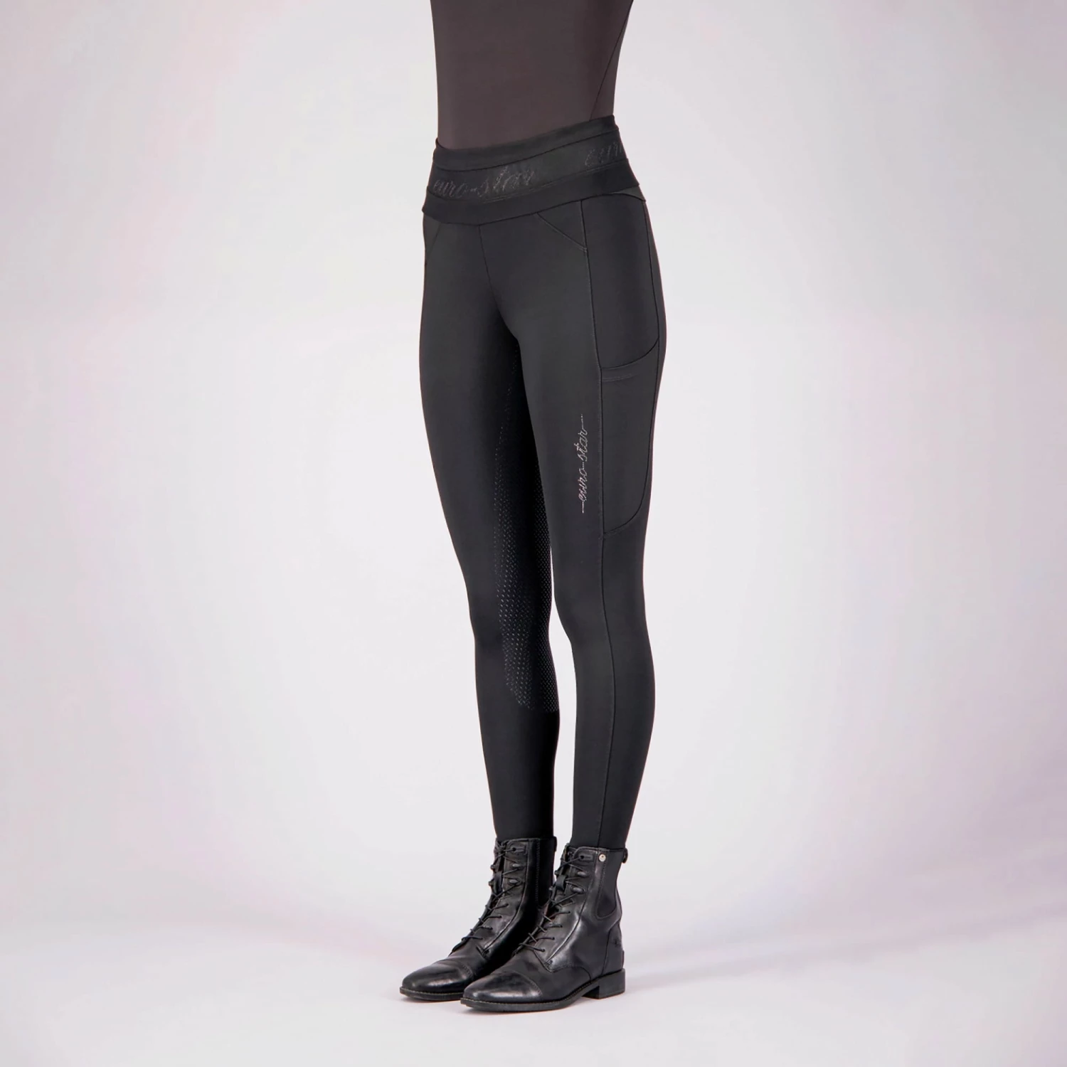 Euro-star FullGrip ESAres Riding Leggings, Mocca 4 Euro-star FullGrip ESAres Riding Leggings, Mocca - Image 4