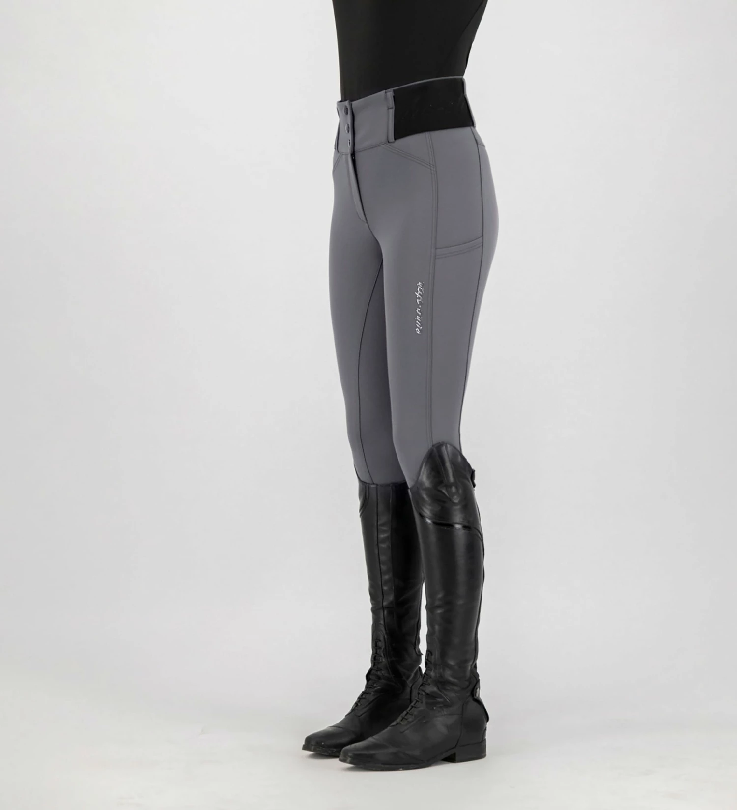 Euro-star Fullgrip ESAthletic Lean Riding Breeches, Tundra 3 Euro-star Fullgrip ESAthletic Lean Riding Breeches, Tundra - Image 3