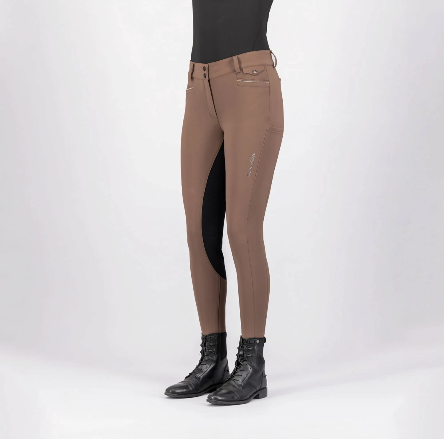 Euro-star Comp Grip Connect ESArielle Breeches, Black 3 Euro-star Comp Grip Connect ESArielle Breeches, Black - Image 3