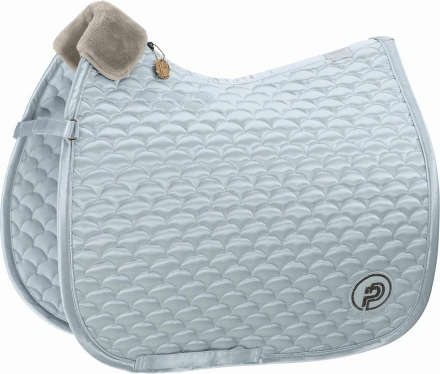 ESKADRON Saddle Pad - SATIN CLOUD, Black 3 ESKADRON Saddle Pad - SATIN CLOUD, Black - Image 3