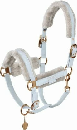 ESKADRON Halter - DOUBLE PIN METALLIC FAUX LEATHER FF, Black -Pet Supplies Sales Shop 36716 5ba0fa99 2