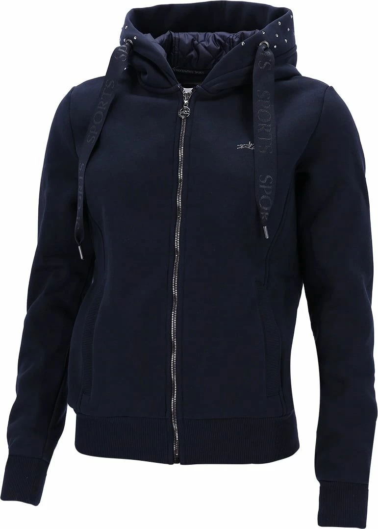 Schockemöhle Sports Hoodie - Candice Style, Dark Cherry 2 Schockemöhle Sports Hoodie - Candice Style, Dark Cherry - Image 2