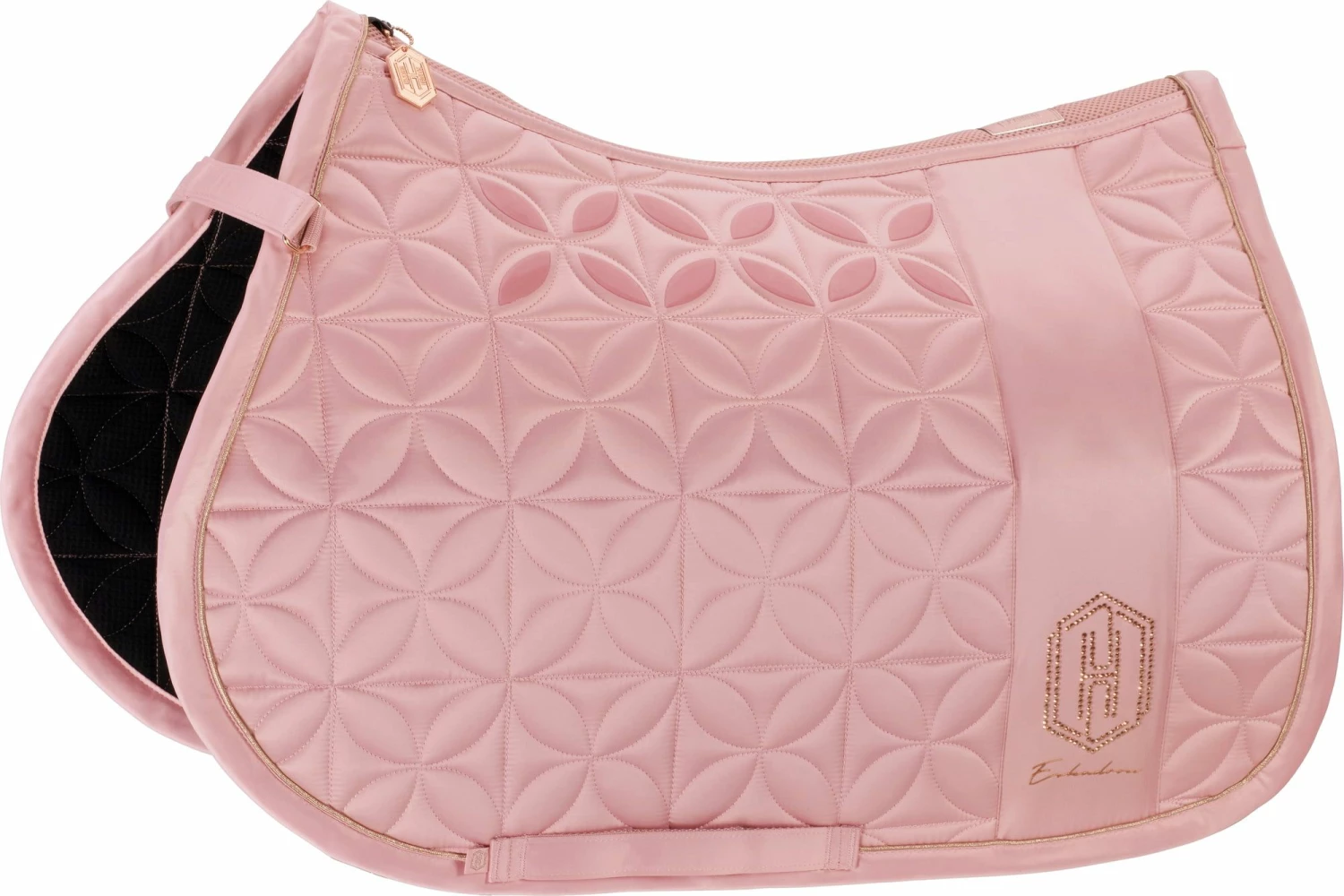 ESKADRON Saddle Pad - MATTGLOSS BIG SQUARE, Navy 5 ESKADRON Saddle Pad - MATTGLOSS BIG SQUARE, Navy - Image 5