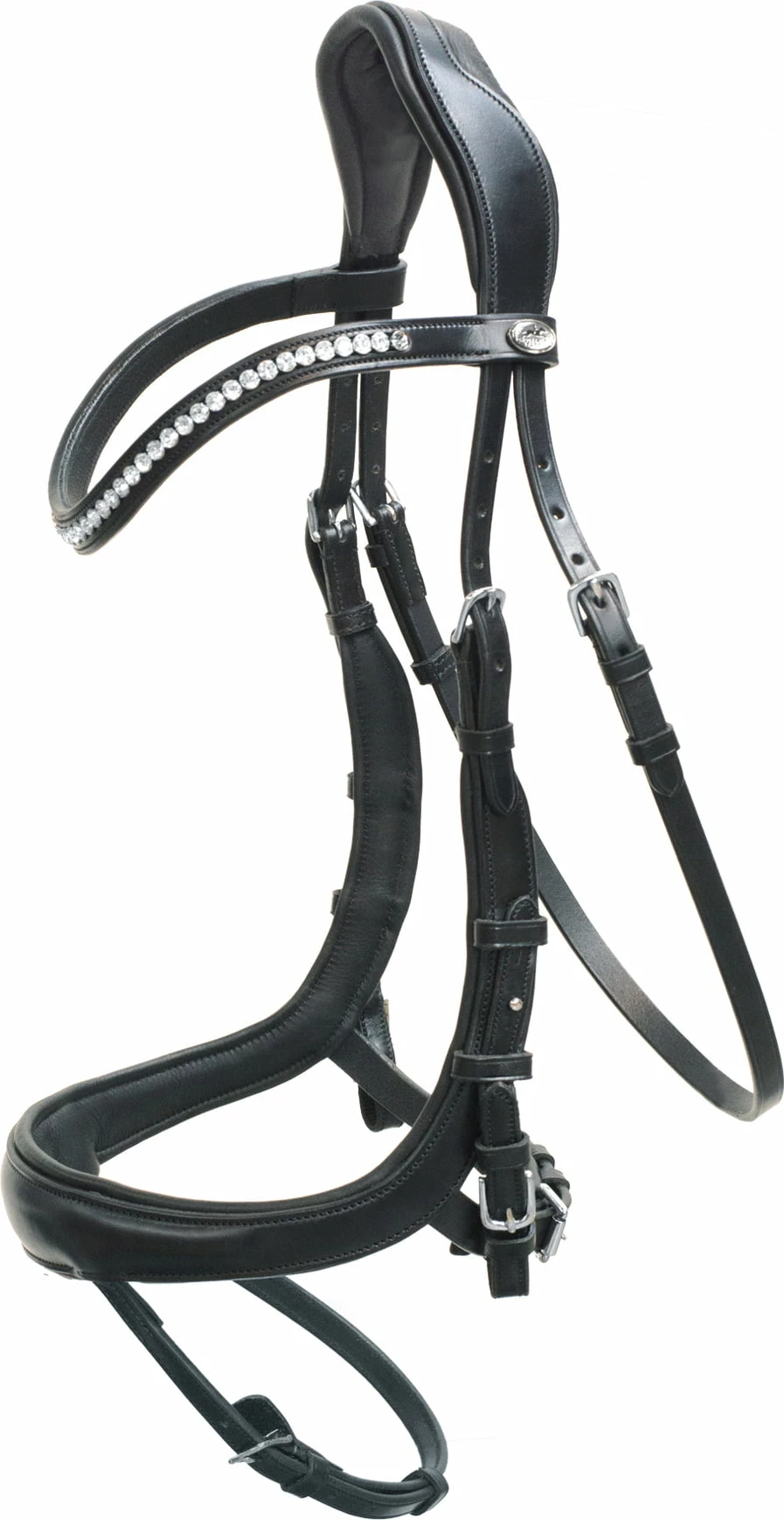Schockemöhle Sports "Equitus Beta" Bridle Anatomic Line, Black 3 Schockemöhle Sports "Equitus Beta" Bridle Anatomic Line, Black - Image 3