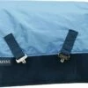 BUSSE 3D AIR RAIN Outdoor Rug, Ice Blue/Navy