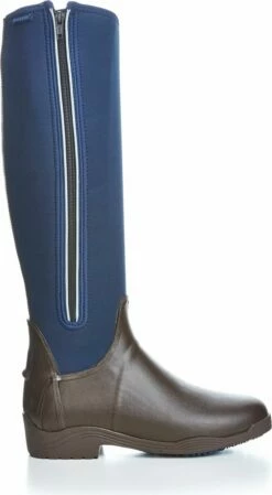 BUSSE Calgary Riding Mud Boots, Brown/Navy -Pet Supplies Sales Shop busse calgary riding mud boots brown navy 676877 en