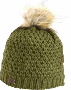BUSSE CLAIRE Winter Hat, Winter Olive