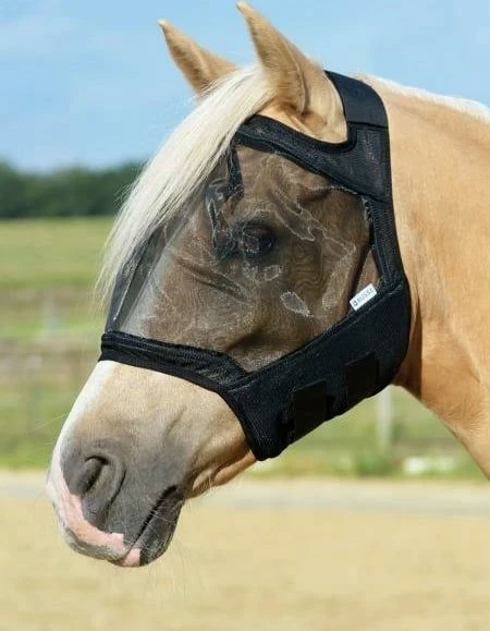 BUSSE Fly Mask FLY GUARD Black 1 BUSSE Fly Mask FLY GUARD Black