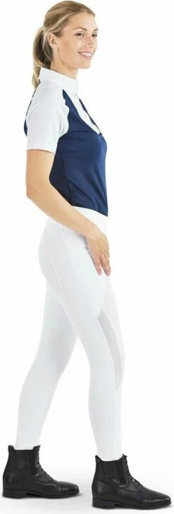 BUSSE "VENJA SHOW" Riding Leggings, White