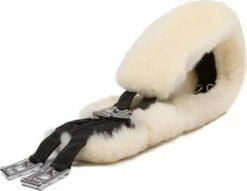 Christ Sheepskin Anatomic Long Girth Black / Natural