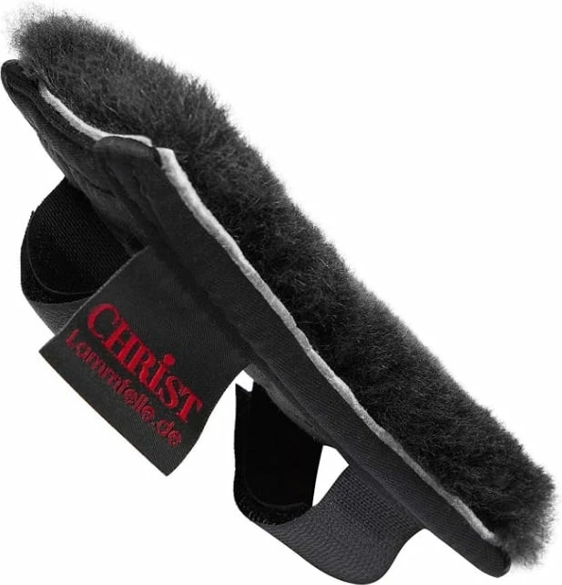 Christ Sheepskin Curb Chain Cover 5cm X 14cm 1 Christ Sheepskin Curb Chain Cover 5cm X 14cm