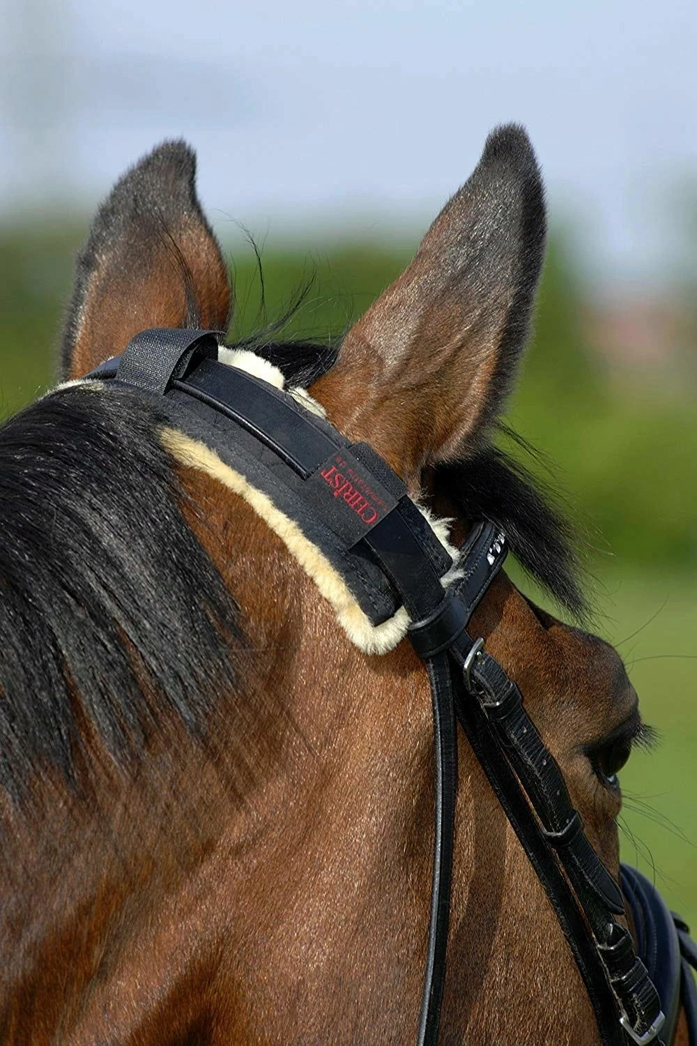 Christ Show Poll Neck Cover - Sheepskin 2 Christ Show Poll Neck Cover - Sheepskin - Image 2