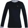 Kingsland Classic Ladies Show Shirt. - Long Sleeved Navy