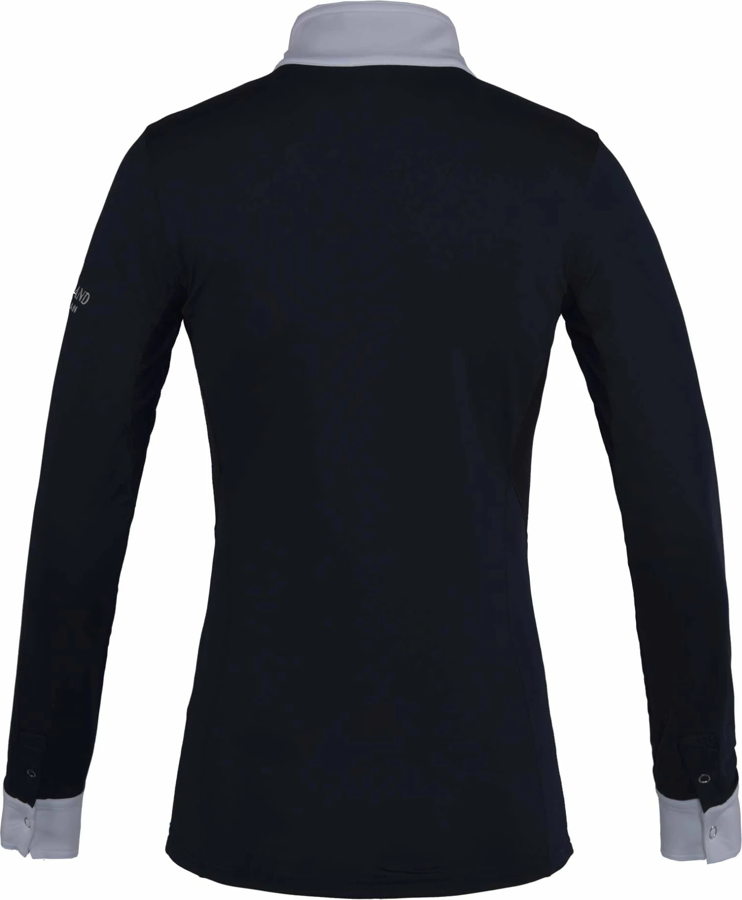 Kingsland Classic Ladies Show Shirt. - Long Sleeved Navy 2 Kingsland Classic Ladies Show Shirt. - Long Sleeved Navy - Image 2