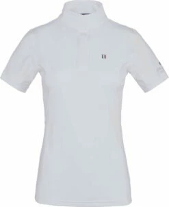 Kingsland Classic Ladies Short Sleeved Show Shirt - White
