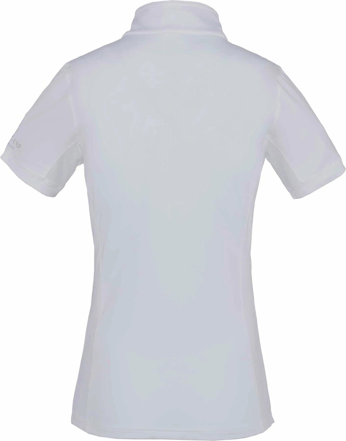 Kingsland Classic Ladies Short Sleeved Show Shirt - White 2 Kingsland Classic Ladies Short Sleeved Show Shirt - White - Image 2