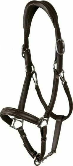 Dy'on "Working" Leather Halter, Brown