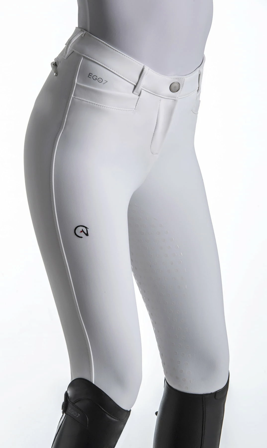 EGO7 "Dressage Full Grip" Jodhpurs, White 1 EGO7 "Dressage Full Grip" Jodhpurs, White