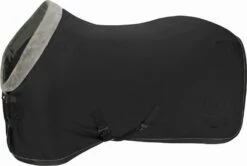 ESKADRON JERSEY Faux Fur Cooler Rug, Black