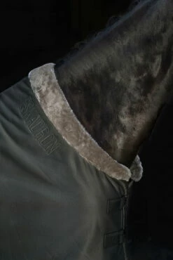 ESKADRON JERSEY Faux Fur Cooler Rug, Dark Olive -Pet Supplies Sales Shop eskadron jersey faux fur cooler rug dark olive 788192 en