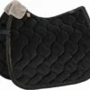 ESKADRON Saddle Pad - VELVET CRYSTAL, Black