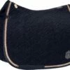 ESKADRON Saddle Pad - VELVET EMBLEM, Navy