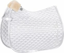 ESKADRON SATIN CLOUD Saddle Pad, White