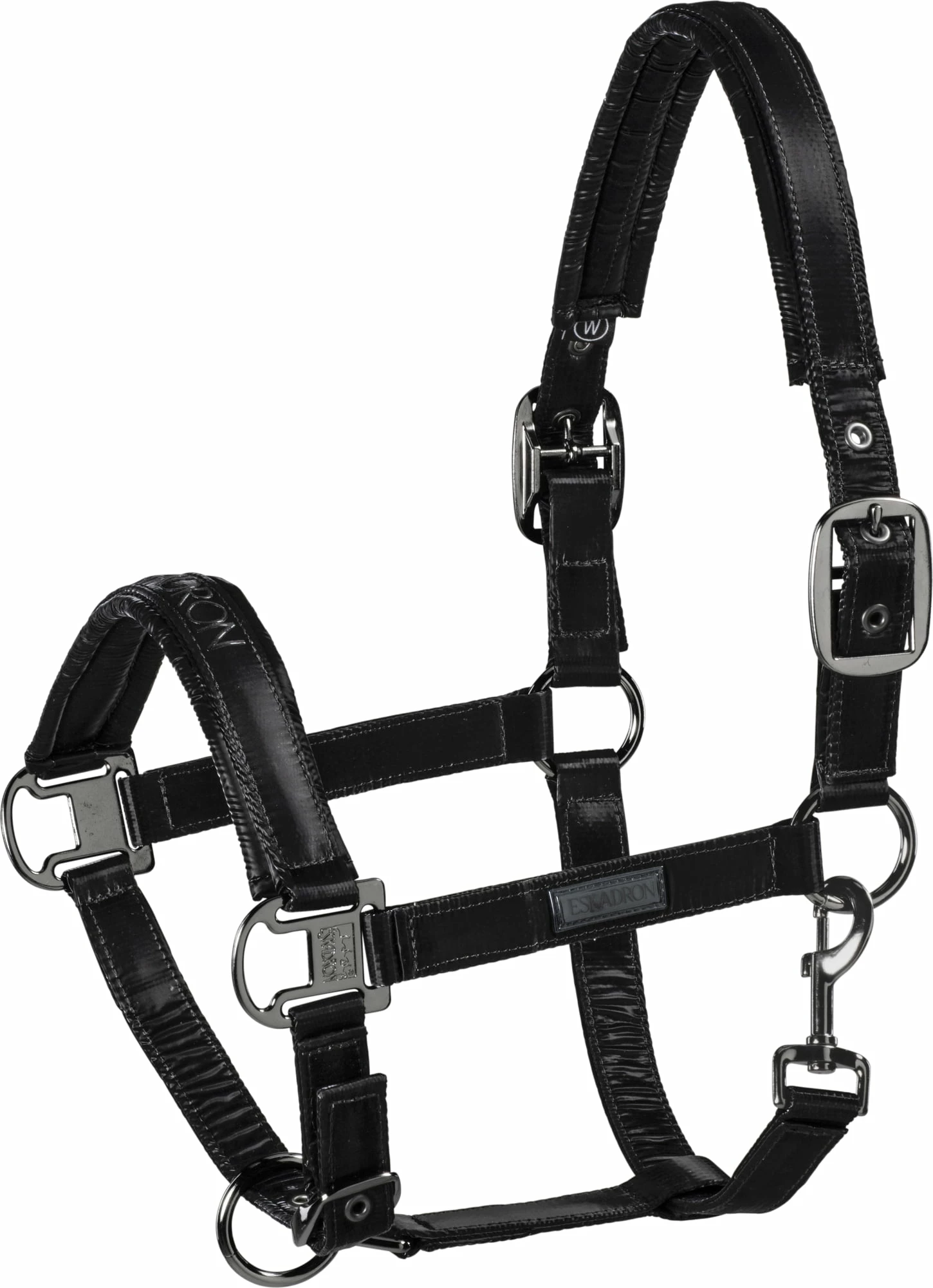 ESKADRON SHINEGLOSS Halter, Black 1 ESKADRON SHINEGLOSS Halter, Black
