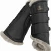 ESKADRON Tendon Boots - FAUX LEATHER FF, Black