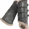 ESKADRON Tendon Boots - GLAMSLATE FAUXFUR, Basalt Grey