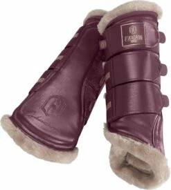 ESKADRON Tendon Boots - GLAMSLATE FAUXFUR, Cassis