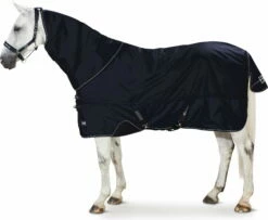 ESKADRON Turnout Rug OMEGA 1680 Fleece Lining, Dark Navy