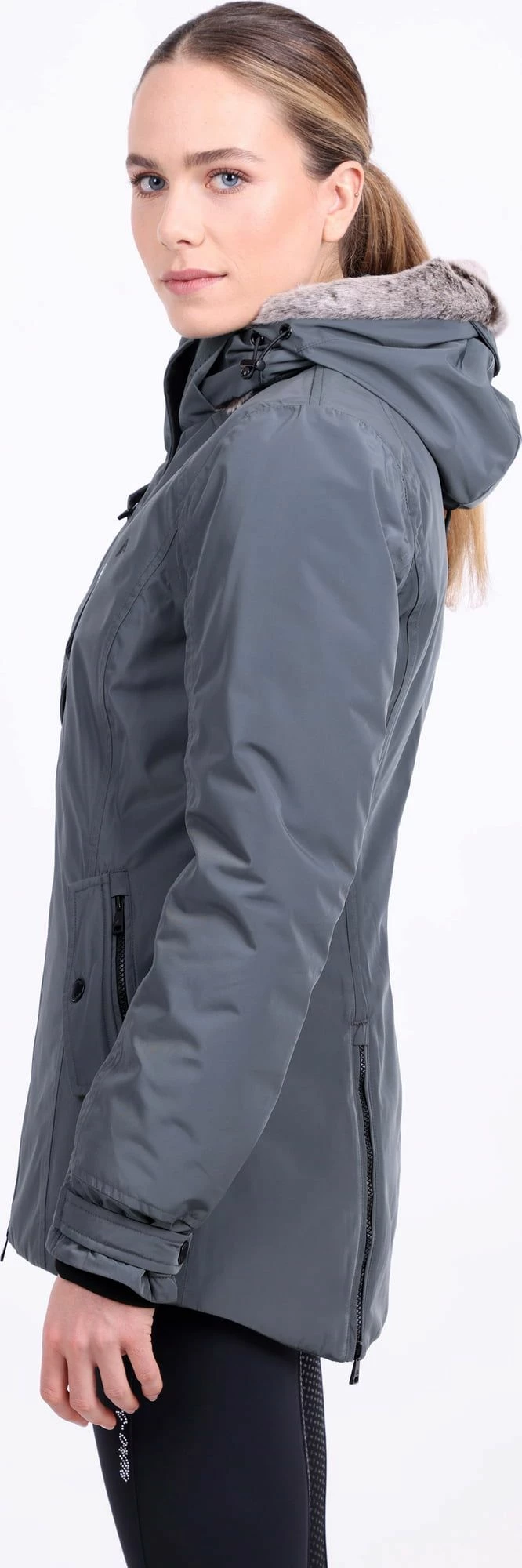 Euro-star ESLajana Parka, Dark Castor 2 Euro-star ESLajana Parka, Dark Castor - Image 2