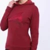 Euro-star "ESLiana" Hoodie, Pomegranate