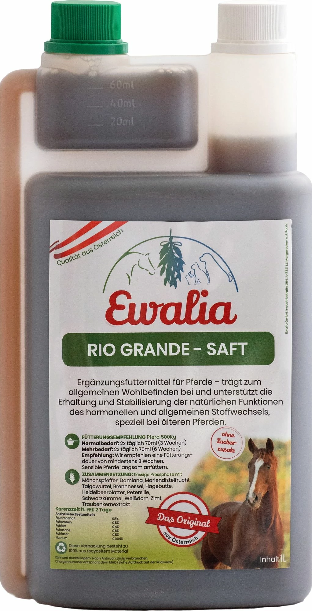 Ewalia Rio Grande Liquid For Horses 1 Ewalia Rio Grande Liquid For Horses